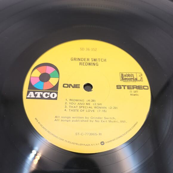 Grinder Switch Red wing Vinyl Record 2009 - Picture 4 of 6